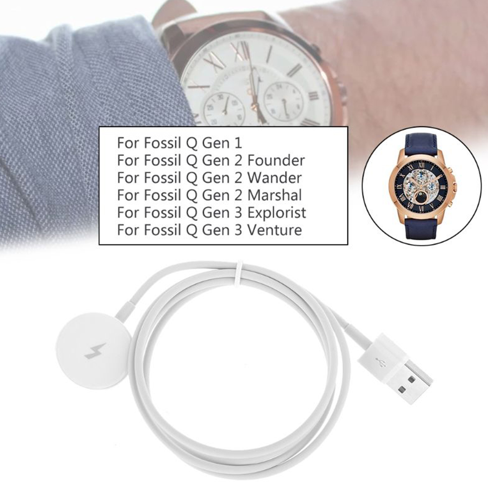 시계 충전기 케이블 USB 충전 도크 케이블 시계 전원 - Fossil Watches Smartwatch Charger 리뷰 및 가격