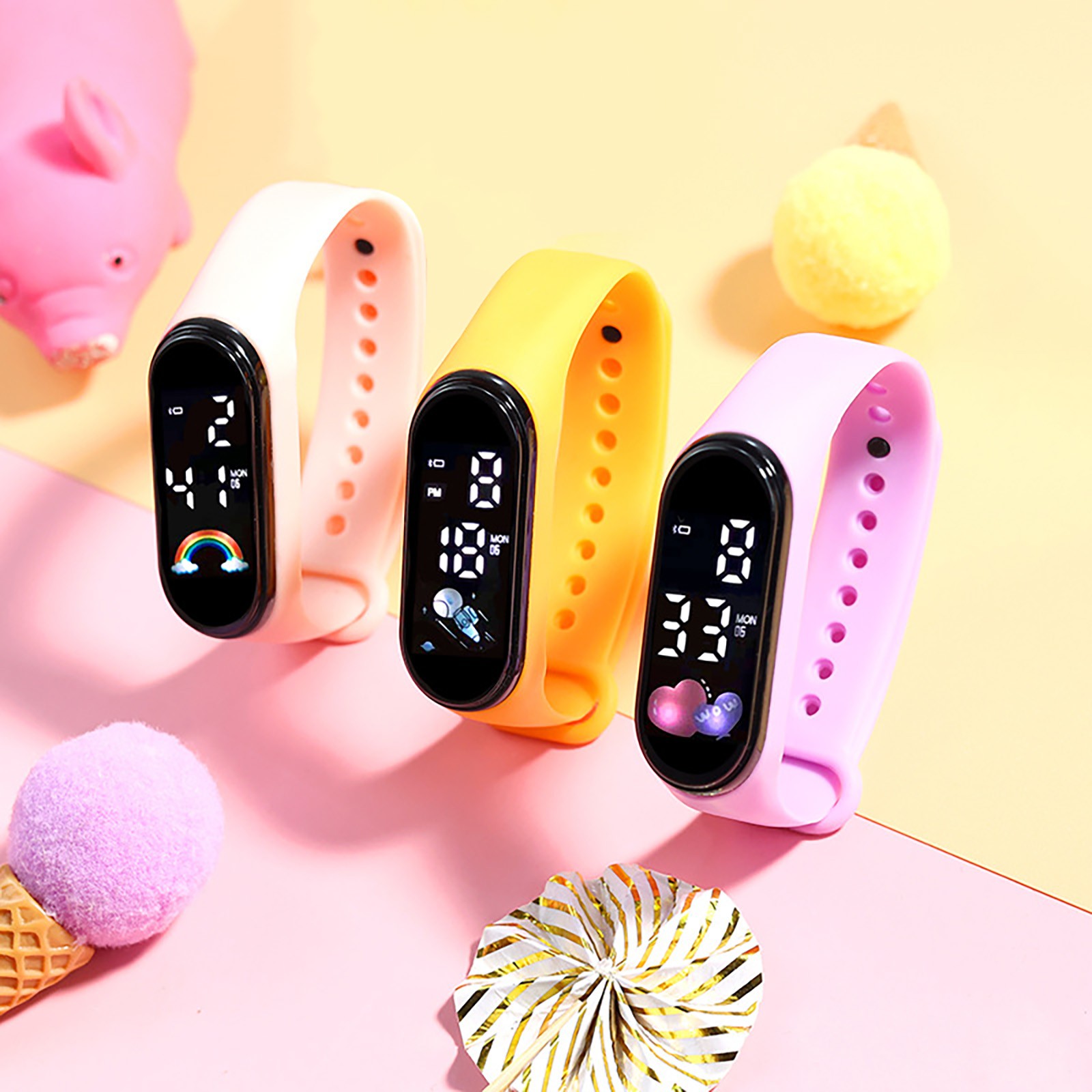 어린이 시계 생일 선물 남아 여아 만화 캐릭터 키즈 시 - Smartwatch Digital Watches For Kid Boy 리뷰 및 가격